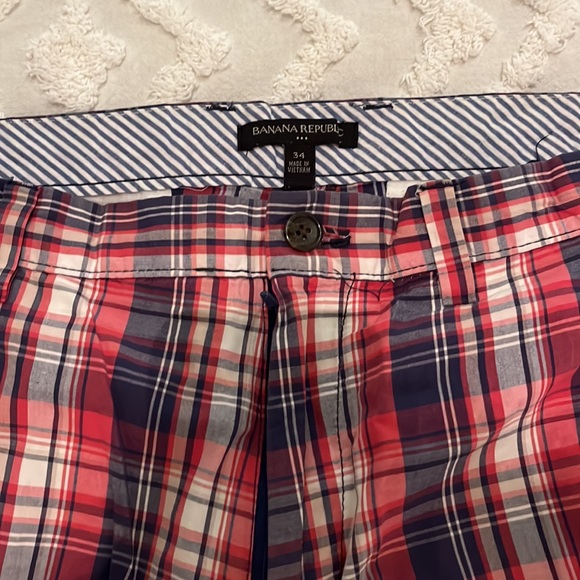 Banana Republic, size 34, red/white/blue color - Picture 2 of 3